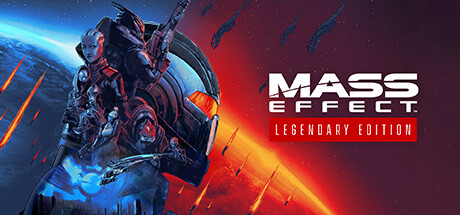 Legendary Edition key art: an armored figure against a red horizon and a blue planet.